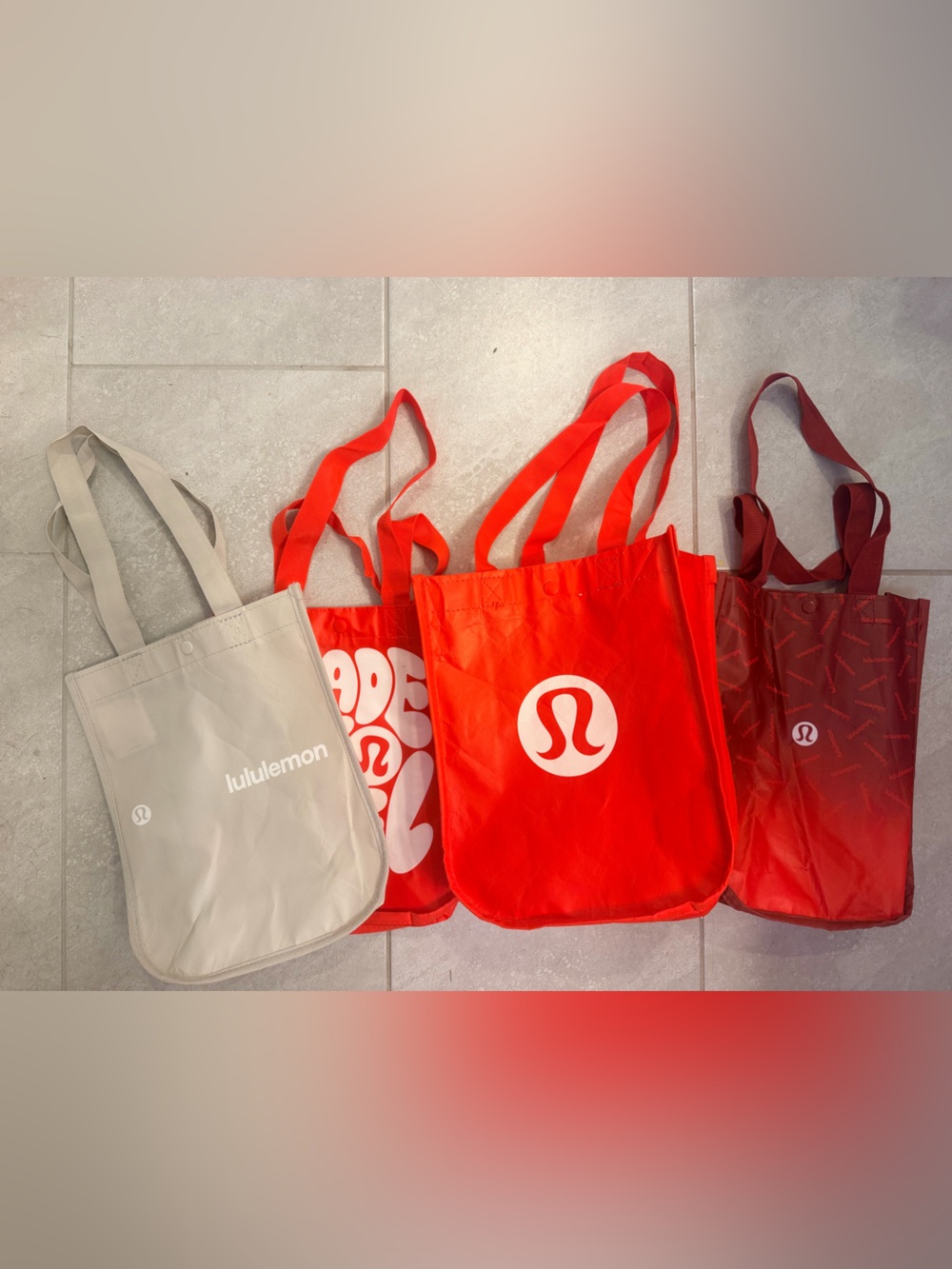 LULU-LEMON BAGS